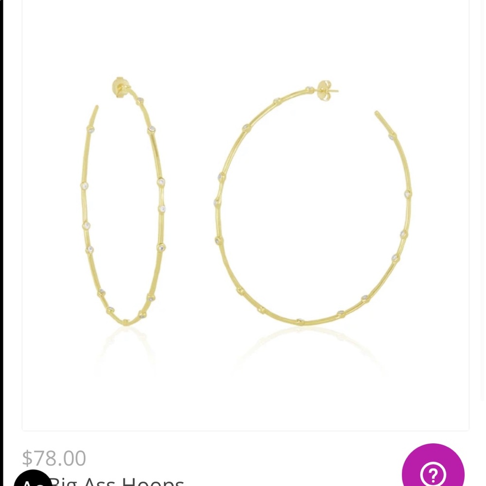 Melinda Maria 3” Big Ass Hoops